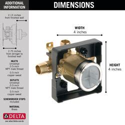 Delta ® Recertified Shower Parts & Accessories